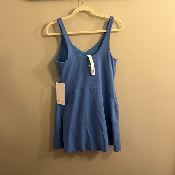 NWT Lululemon Align Dress - Pool Party Blue - Size 10 - Picture 5 of 7